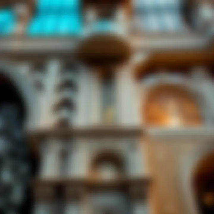 Architectural Details of Abdulla Building Intricate architectural details of Abdulla Building