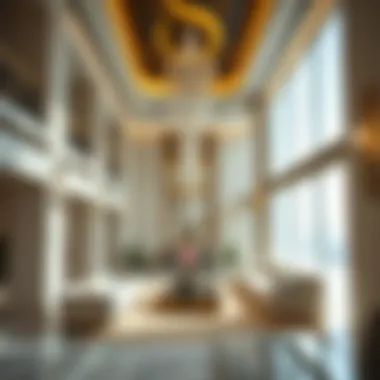 Luxurious Interior Design of Abdullah Al Shaiba Tower Interior design showcasing the luxury elements of Abdullah Al Shaiba Tower