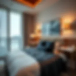 Stylish shared bedroom in Dubai Marina