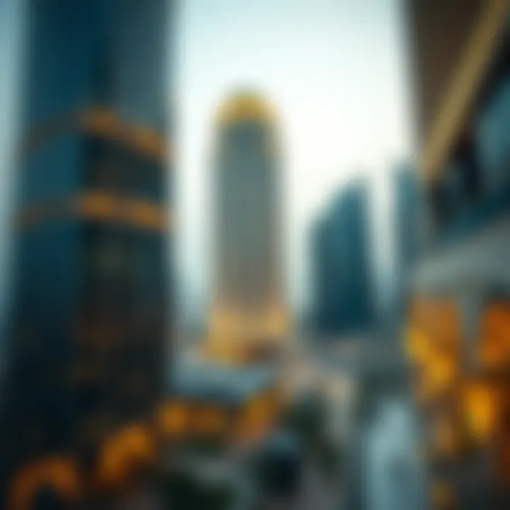 Market Trends for Al Habtoor Building Real estate market trends infographic related to the Al Habtoor Building