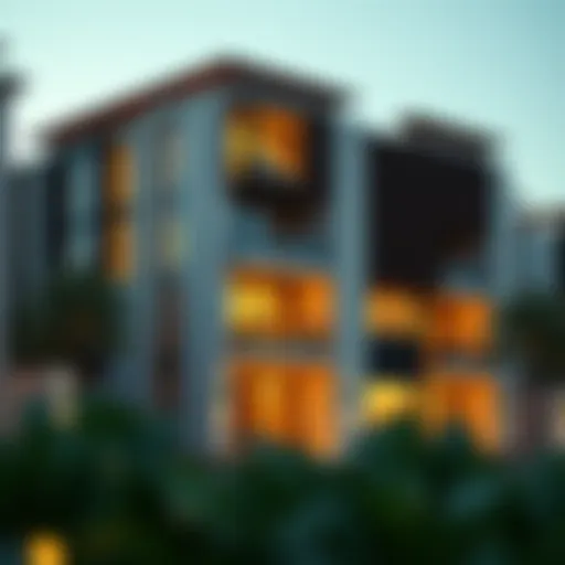 Luxury Residential Project by Al Mizan Realty Architectural design of a luxury residential project by Al Mizan Realty