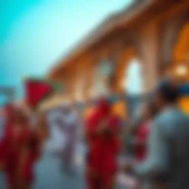 Cultural Performances at Al Seef Walk Cultural performances at Al Seef Walk, highlighting local traditions and community engagement