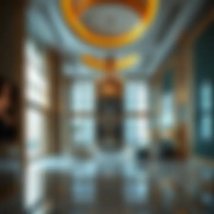 Interior design highlights of Al Shamsi Building