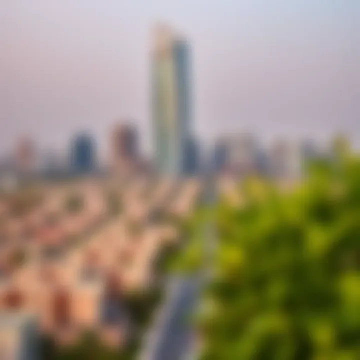 Neighborhoods Around Al Sondos Tower Surrounding neighborhoods showcasing Al Sondos Tower