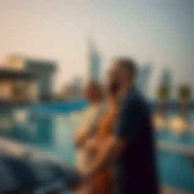 Expatriates enjoying life in the UAE