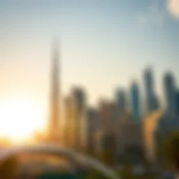 Stunning skyline of Dubai showcasing Arenco properties