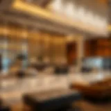 Luxurious lobby of Avani Hotel Media City showcasing modern design