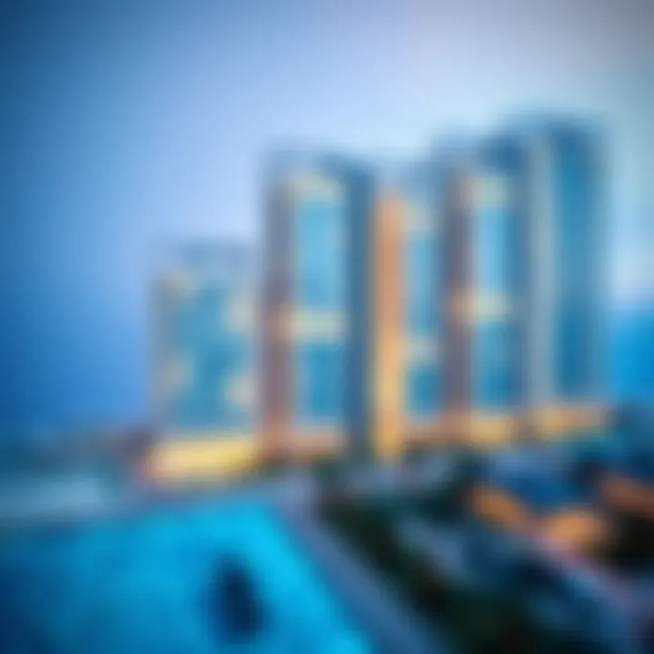 Architectural Blueprint of Azure Buildings Architectural design blueprint of an azure building