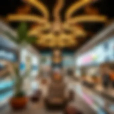 Barari Mall's unique features and amenities enhancing shopper experience