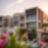 Stylish architectural design of Bloom Living community