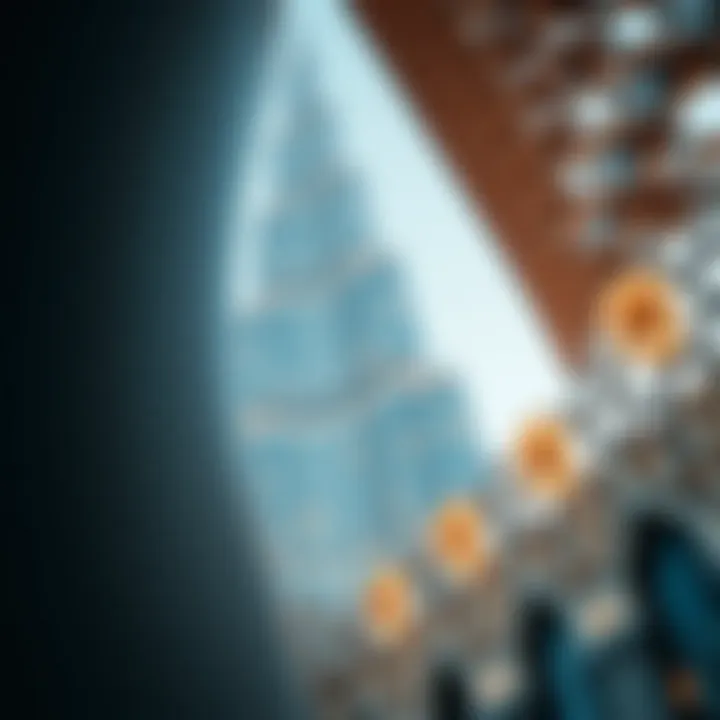 Intricate Design Elements of Burj Al Noor Close-up of the intricate design details of Burj Al Noor