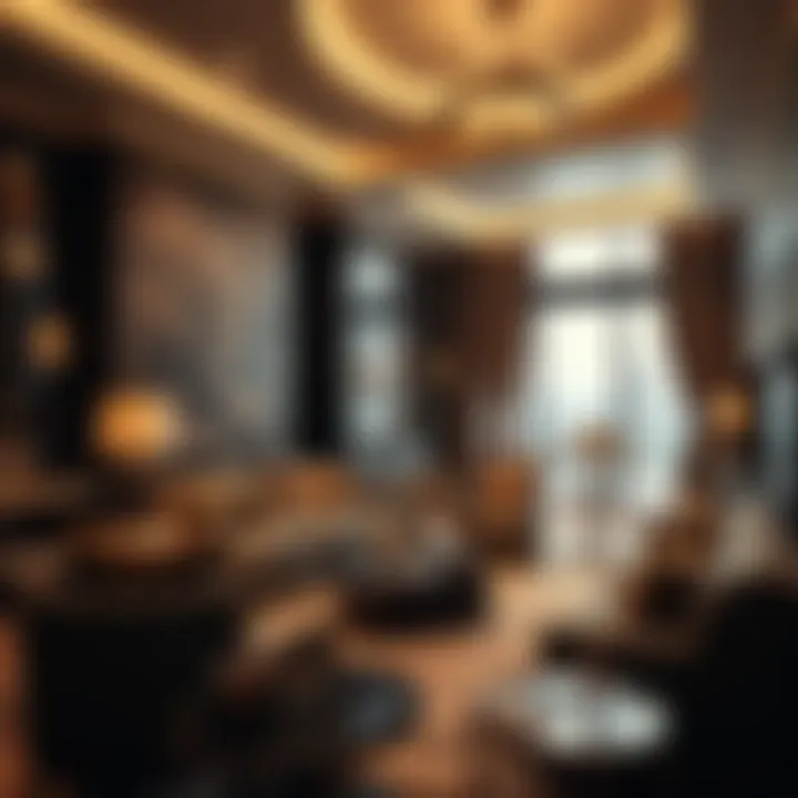 Opulent Living Spaces in Burlington Tower Luxurious interior amenities of Burlington Tower residences