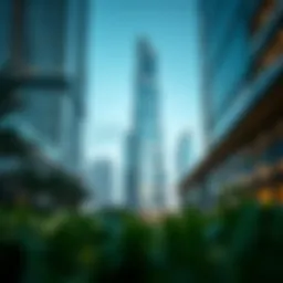 Stunning architectural view of Business Bay Silver Tower