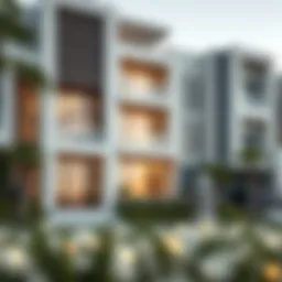 Luxurious exterior view of Casa by Damac showcasing modern architecture