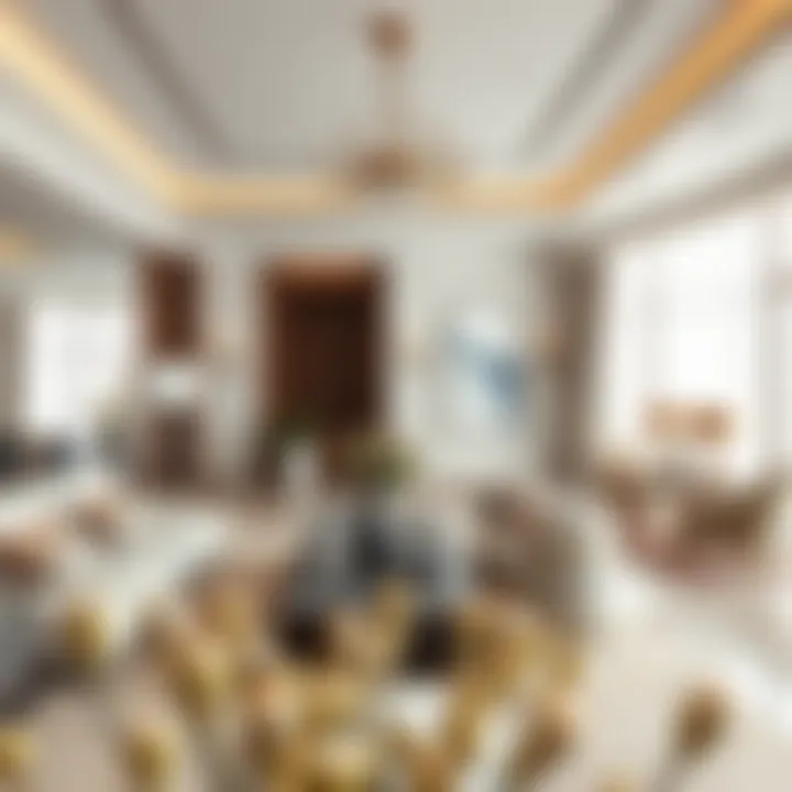 Opulent living space within Casa by Damac featuring stylish furnishings