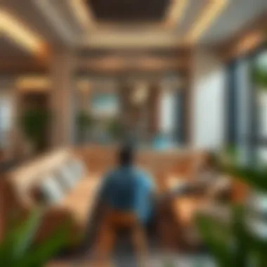 Relaxing Space for Parents Cozy seating area for parents at Cheeky Monkeys