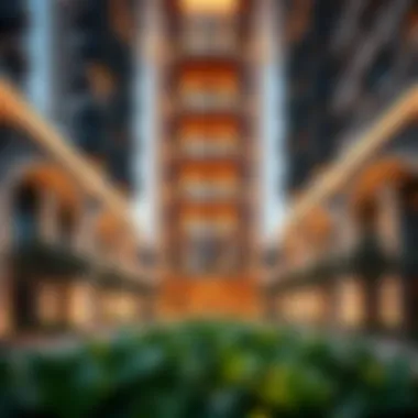 Stunning architectural design of Chic Tower