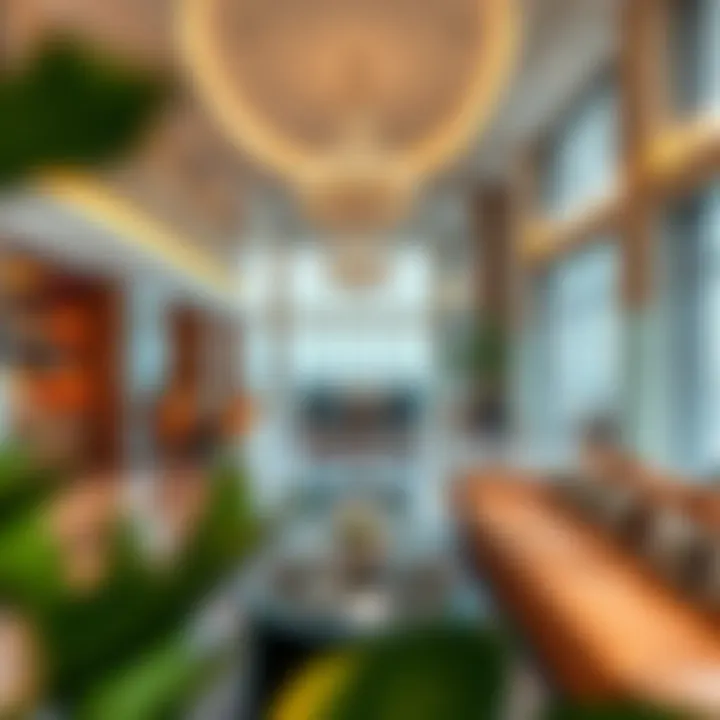 Luxurious amenities and leisure areas at Chic Tower