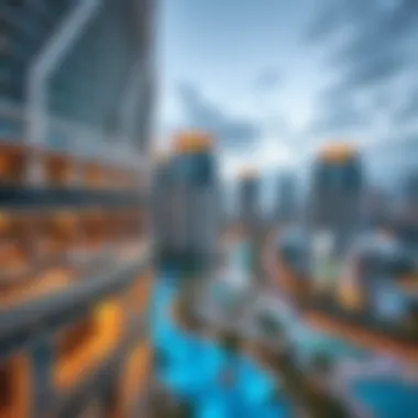 Panoramic View of City Walk Building 9 Location Panoramic view highlighting the location advantages of City Walk Building 9