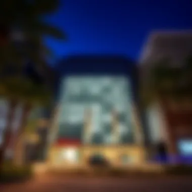 Exterior View of a Commercial Building in Deira Exterior view of a commercial building in Deira