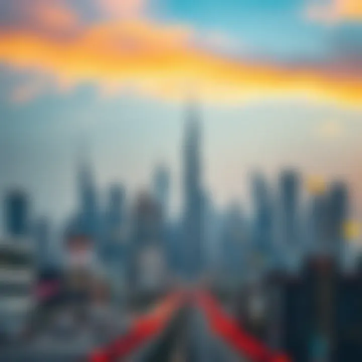 Skyline of Deira, Dubai Skyline of Deira, Dubai