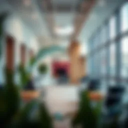 Modern office interior in Deira