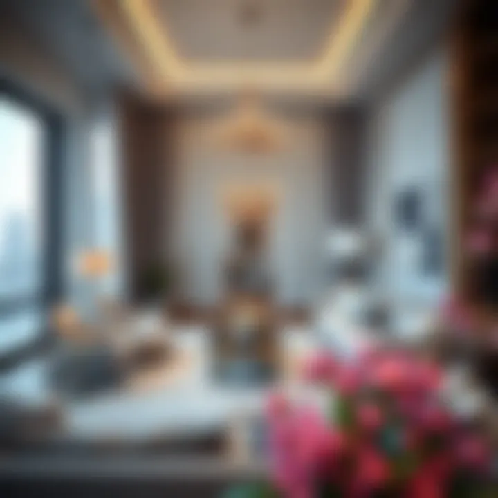 Elegance and Cleanliness in Dubai Living A luxurious Dubai apartment showcasing cleanliness and elegance