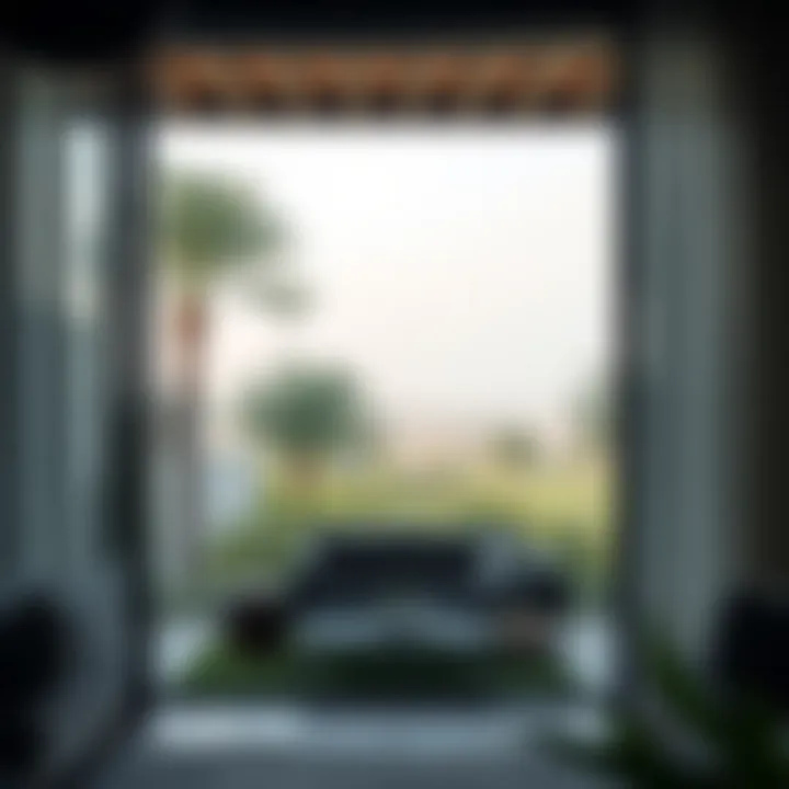 Maintaining Value Through Proper Care A serene outdoor view from a well-maintained Dubai residence