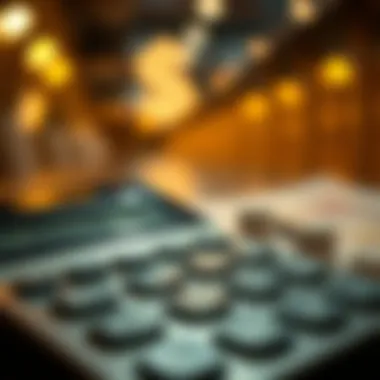 Calculating Currency Conversions Accurately Calculator with currency symbols illustrating financial calculations