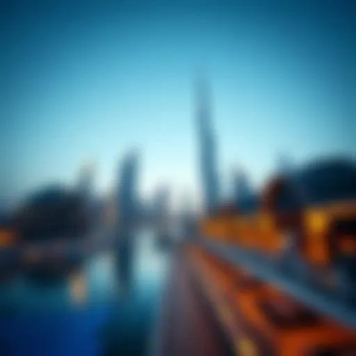 Stunning skyline of Dubai showcasing modern architecture