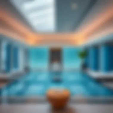Luxurious Amenities at the Crystal Blue Building Luxurious amenities within the Crystal Blue Building