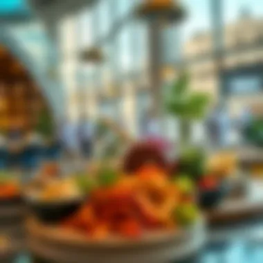 A World of Flavors at Your Fingertips Diverse array of dishes representing global cuisines