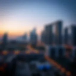 Stunning skyline view showcasing Damac Properties developments in Dubai