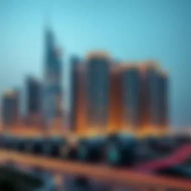 Investment Opportunities in Dubai Silicon A representation of investment opportunities in Dubai Silicon, featuring growth charts and real estate prospects