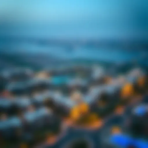 Aerial view of Eden Hills showcasing its residential layout