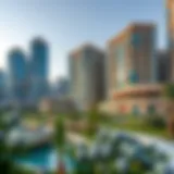 Stunning architectural view of Emaar The Greens