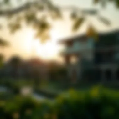 Lush Landscapes of Emaar The Greens Lush green landscapes surrounding Emaar The Greens