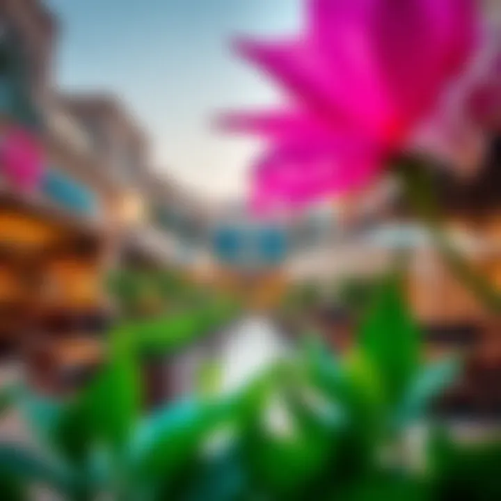 Lifestyle Amenities in تلال مردف Vibrant lifestyle amenities including cafes and shopping areas in تلال مردف