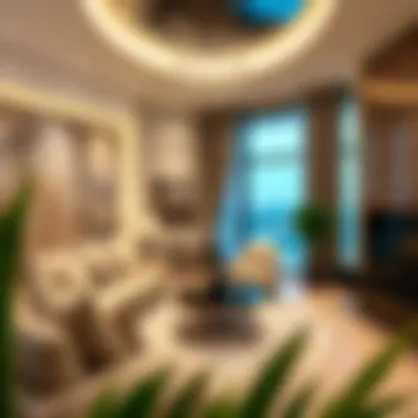 Luxurious Interiors in تلال مردف Luxurious interiors of a residential property in تلال مردف