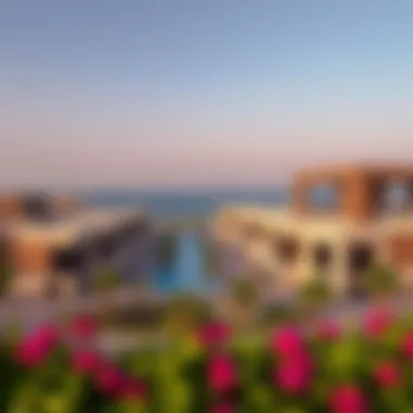 Modern Architectural Design of تلال مردف A panoramic view of تلال مردف showcasing its modern architectural design