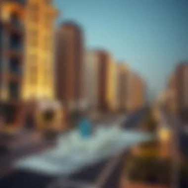 Key Rental Locations in Al Nahda Map highlighting key locations in Al Nahda for rentals