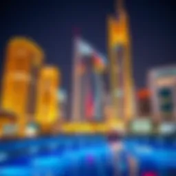 The vibrant skyline of International City showcasing modern architecture