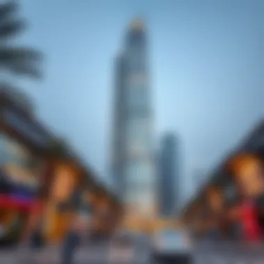 Stunning view of Al Saeed Tower 2 showcasing its modern architectural design