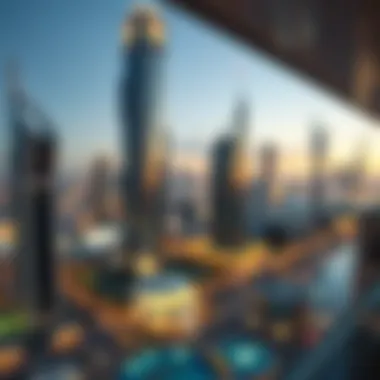 Market analysis graphics depicting investment trends influenced by Al Saeed Tower 2