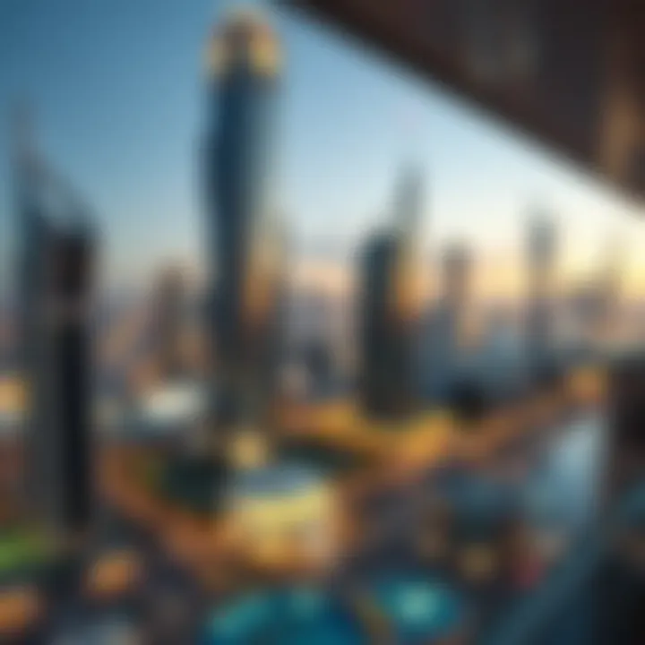 Market analysis graphics depicting investment trends influenced by Al Saeed Tower 2