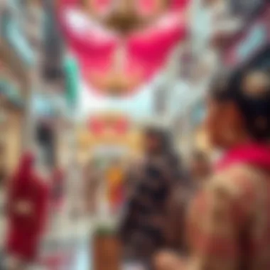 Cultural Fusion at Arabian Mall Cultural diversity represented within the mall