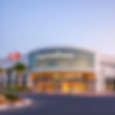 Carrefour at Arabian Ranches 2 Exterior of Carrefour at Arabian Ranches 2 highlighting modern architecture