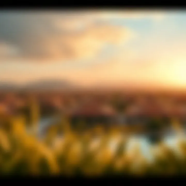 Arabian Ranches Community Landscape Stunning view of Arabian Ranches community landscape