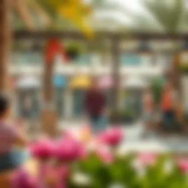 Community Vibrance in Al Reef Vibrant community life in Arabian Village Al Reef with families enjoying outdoor spaces