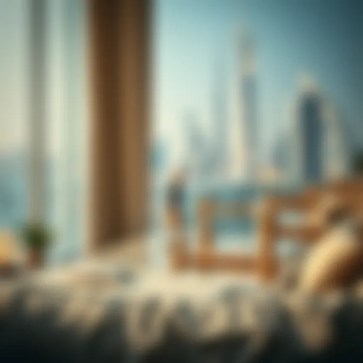 Visual representation of cost of living in Dubai